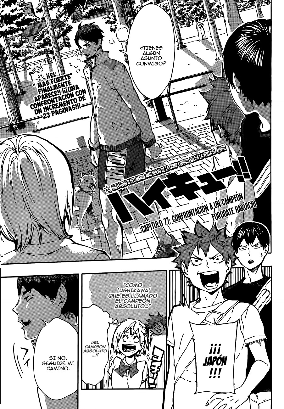 Read Haikyuu!! es Manga Online