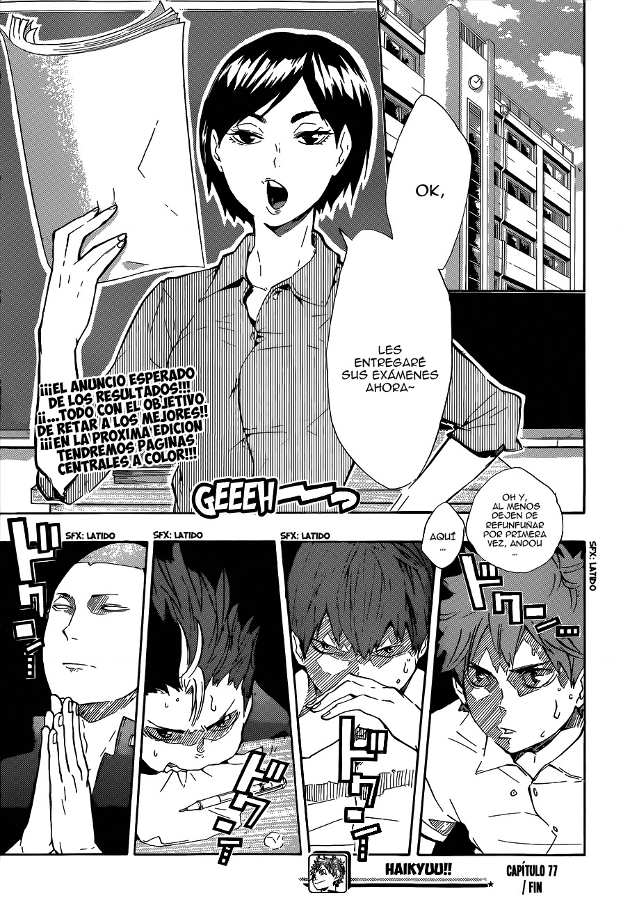 Read Haikyuu!! es Manga Online
