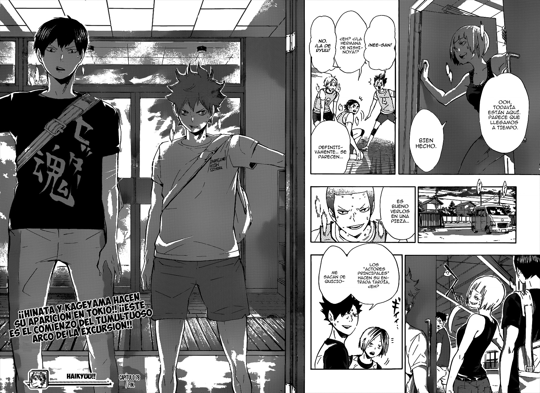 Read Haikyuu!! es Manga Online