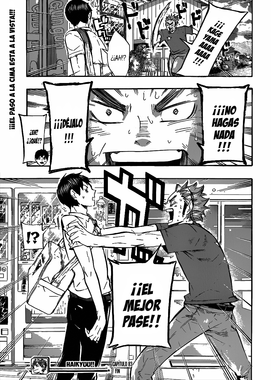 Read Haikyuu!! es Manga Online