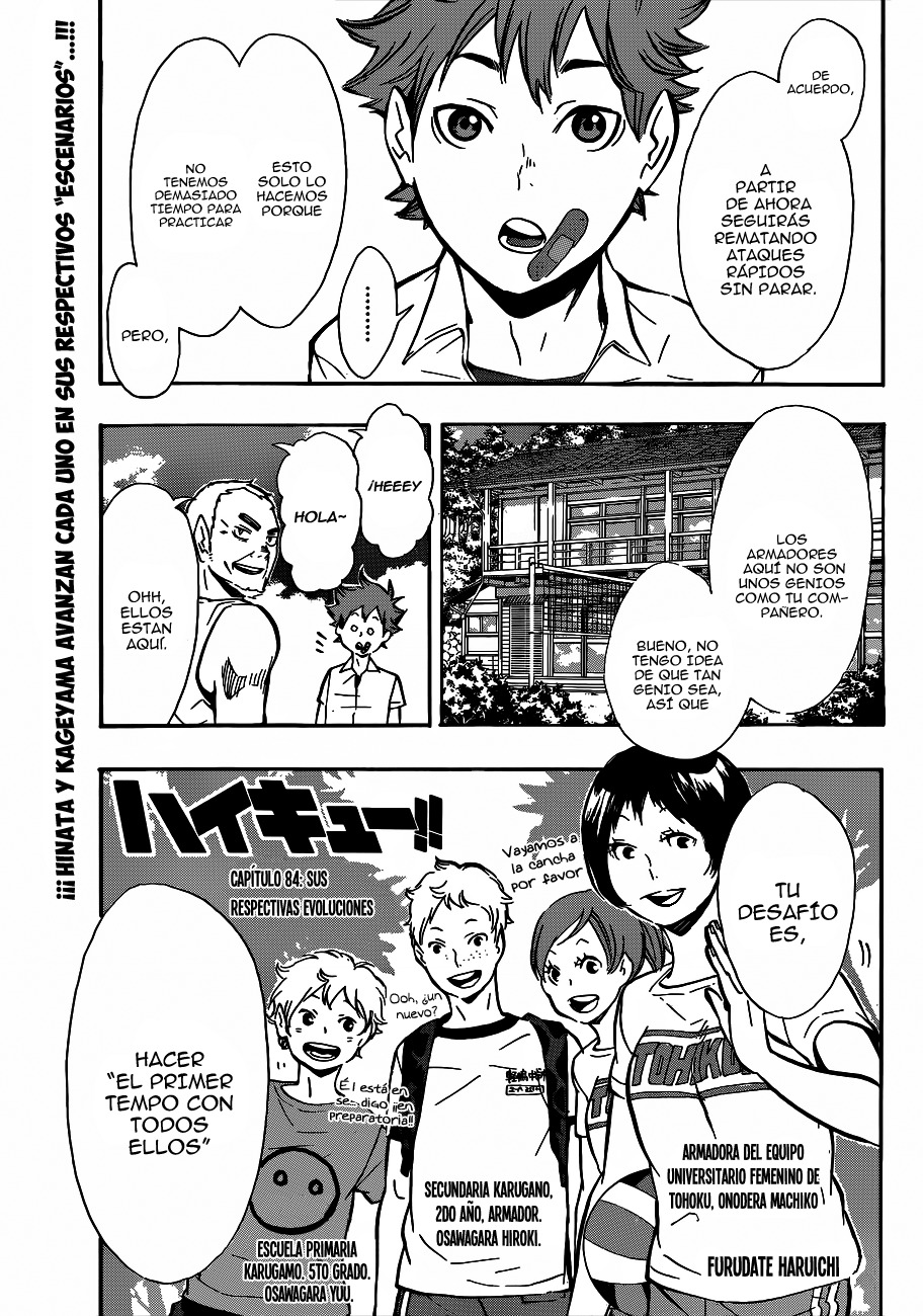 Read Haikyuu!! es Manga Online
