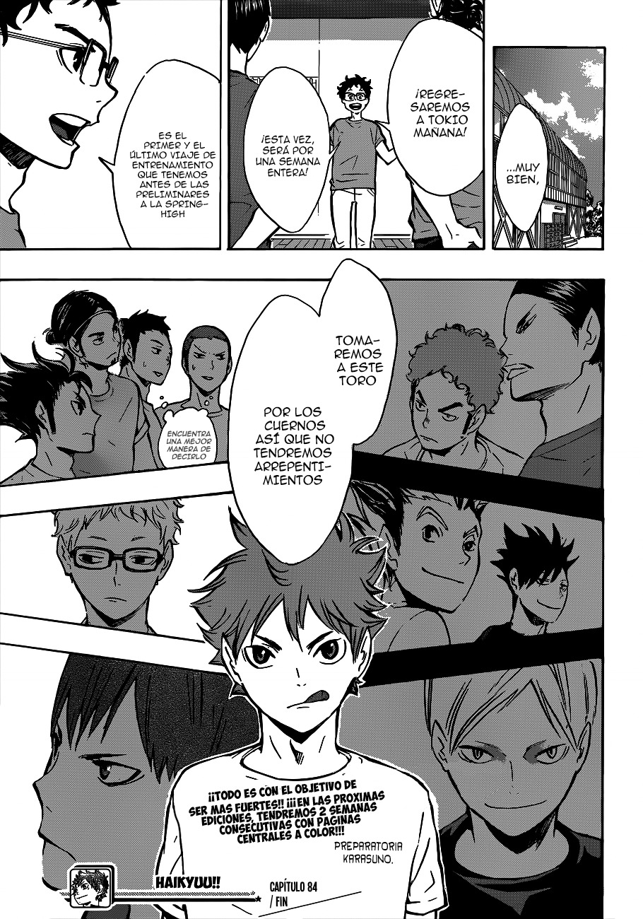 Read Haikyuu!! es Manga Online
