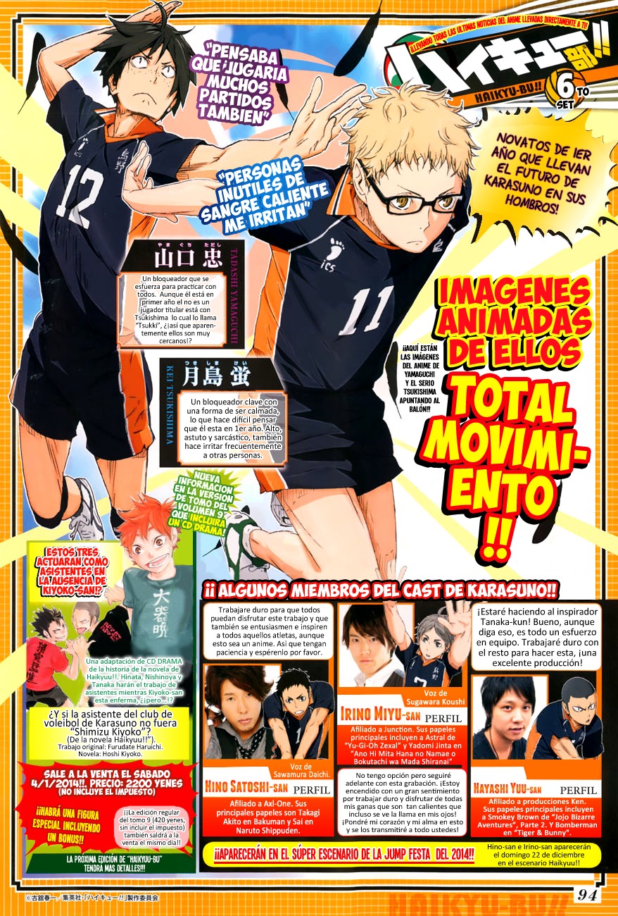 Read Haikyuu!! es Manga Online