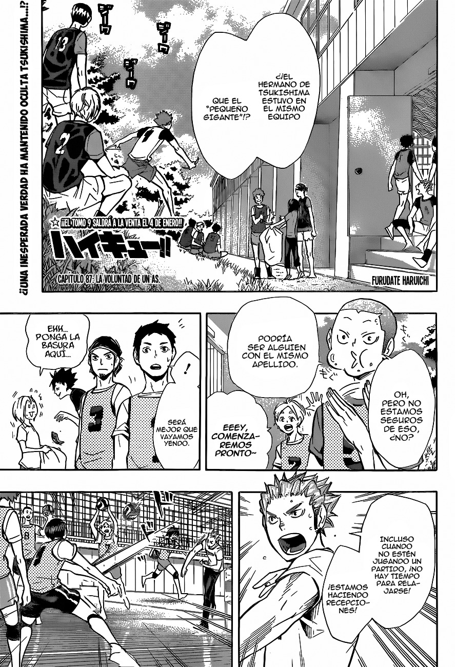 Read Haikyuu!! es Manga Online