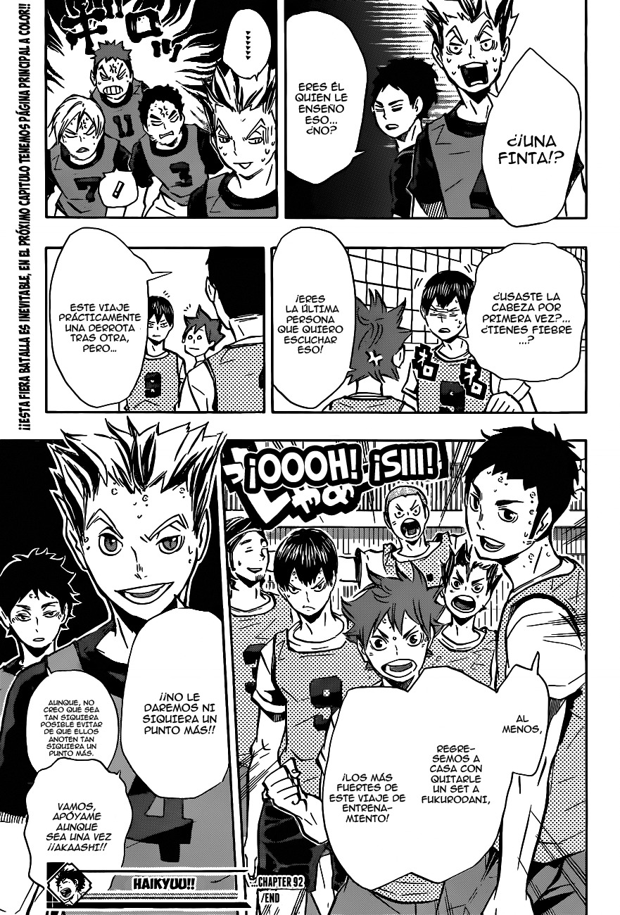 Read Haikyuu!! es Manga Online