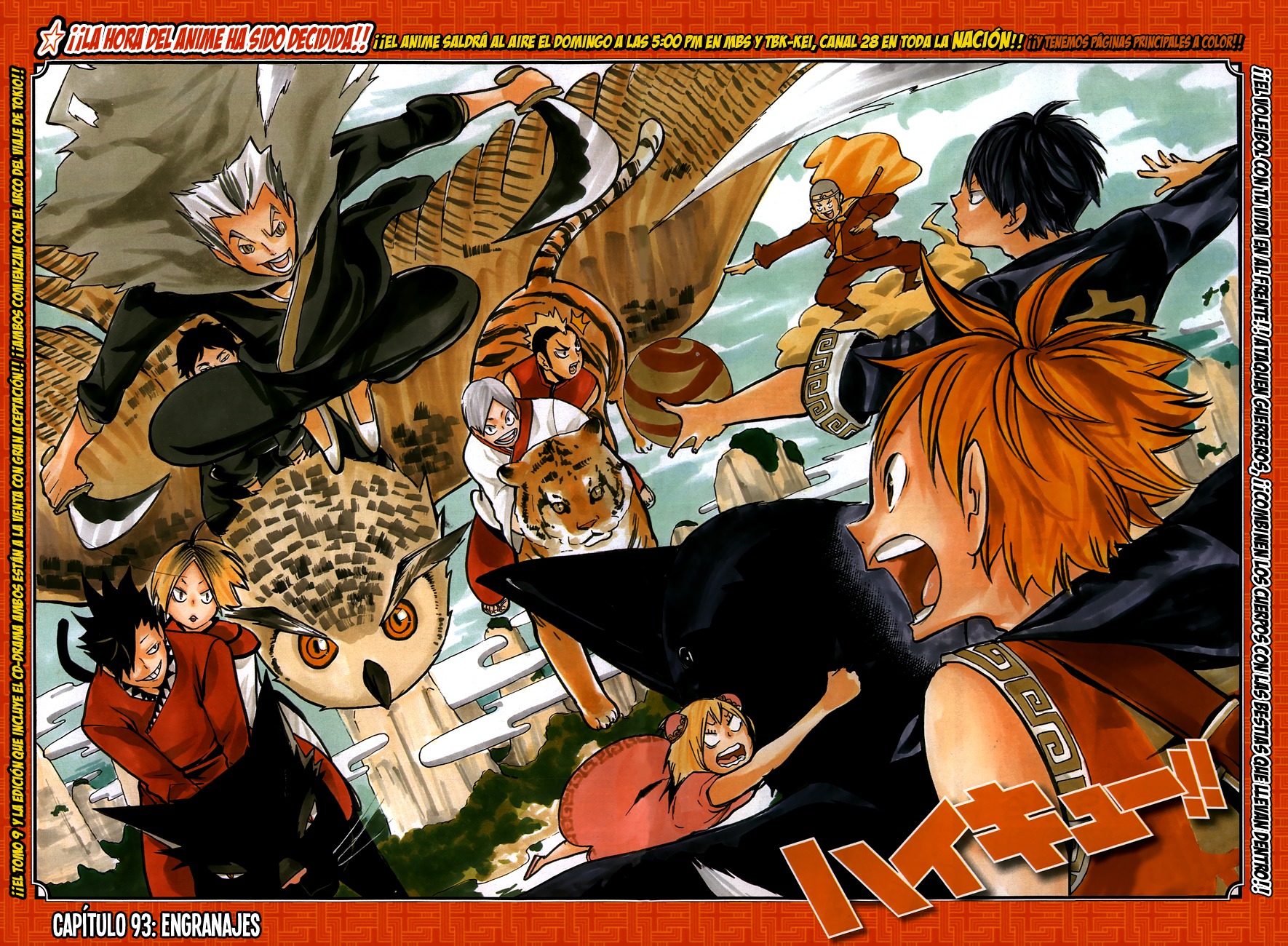 Read Haikyuu!! es Manga Online