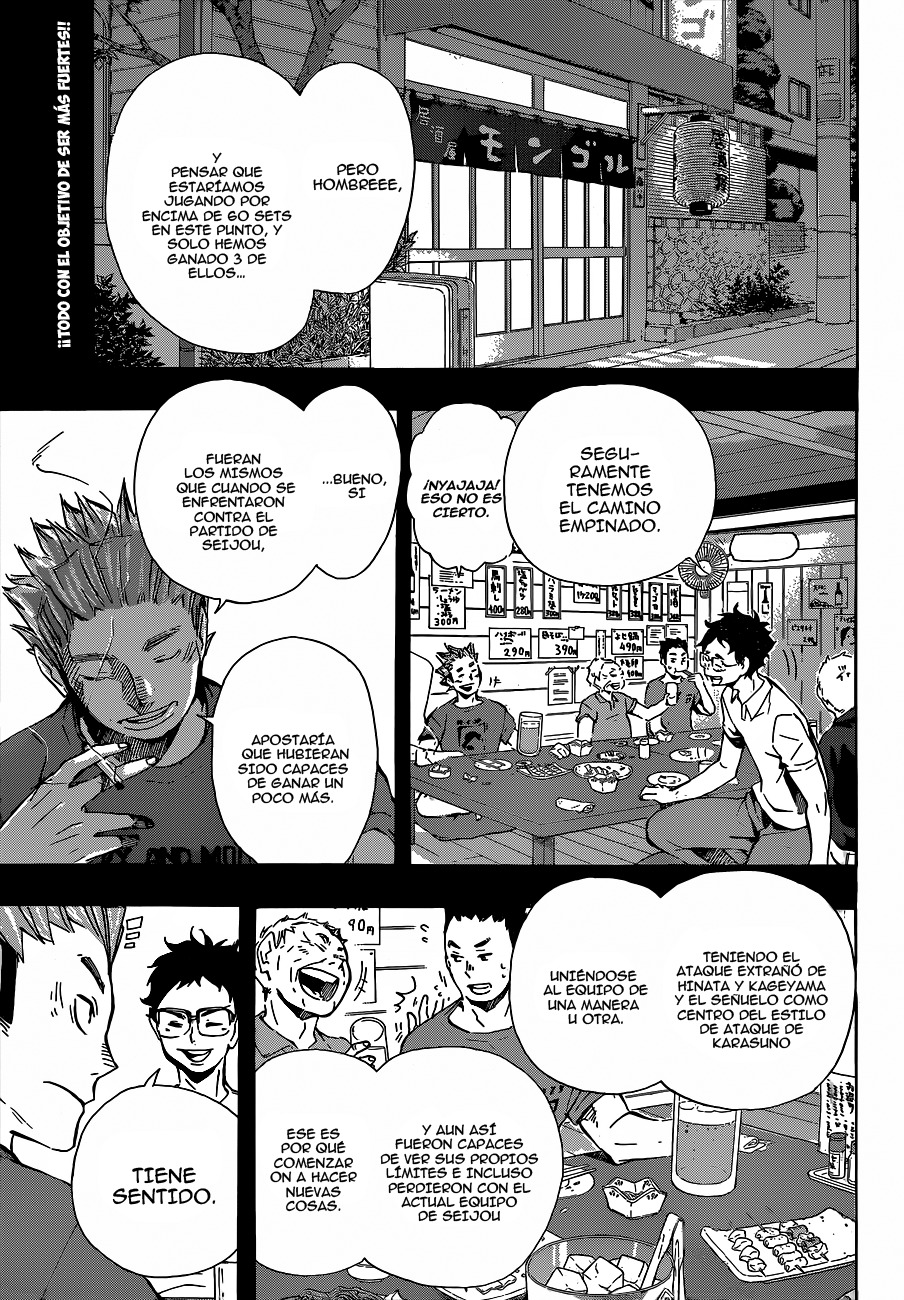Read Haikyuu!! es Manga Online