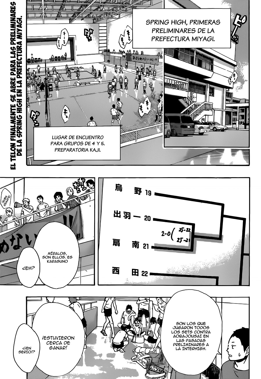 Read Haikyuu!! es Manga Online
