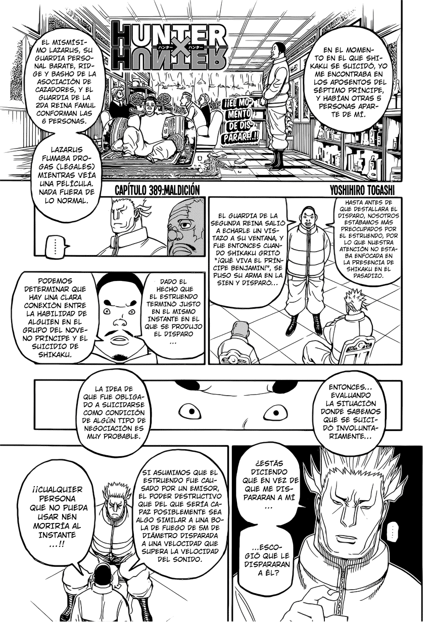 Read Hunter X Hunter es Manga Online