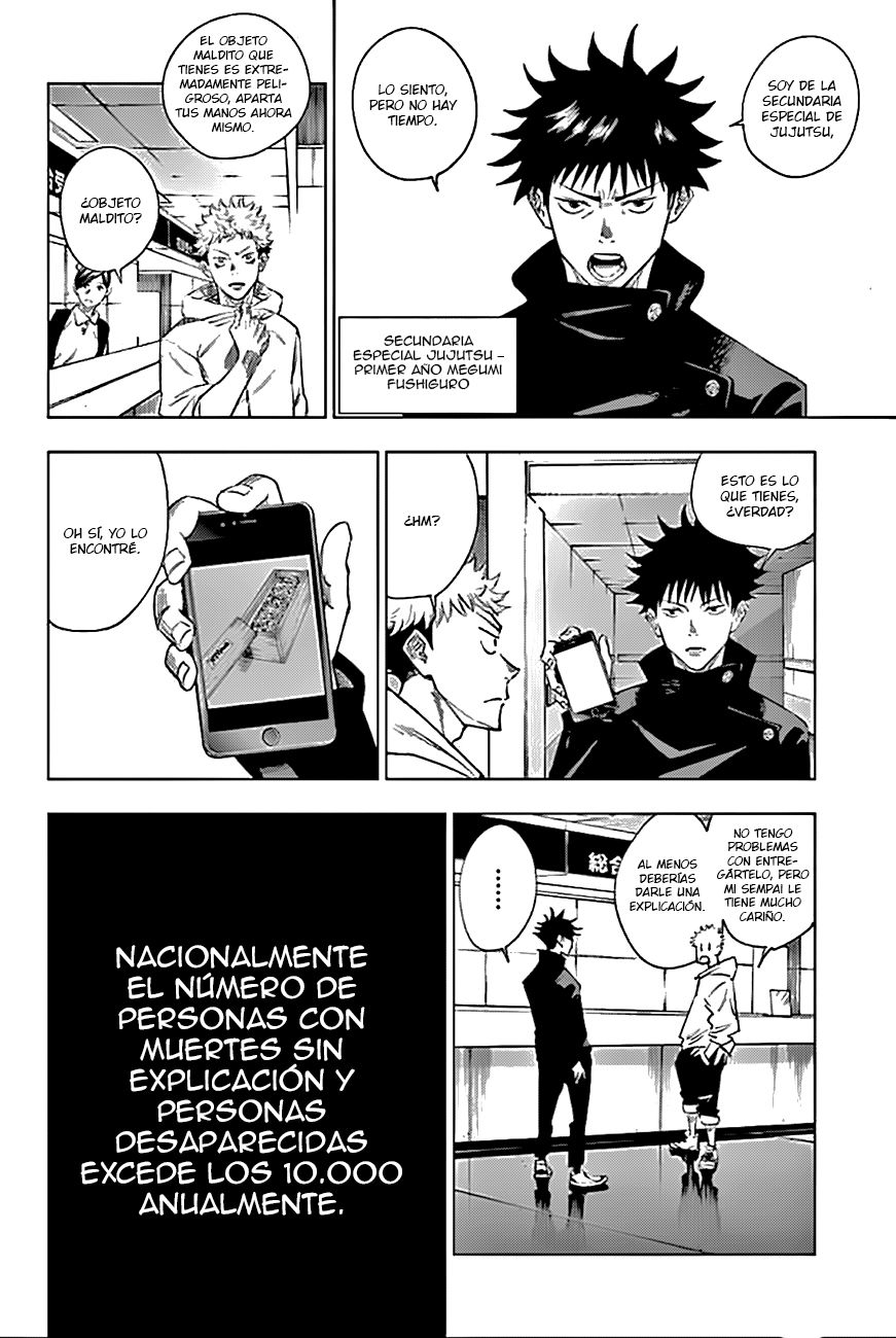 Read Jujutsu Kaisen es Manga Online