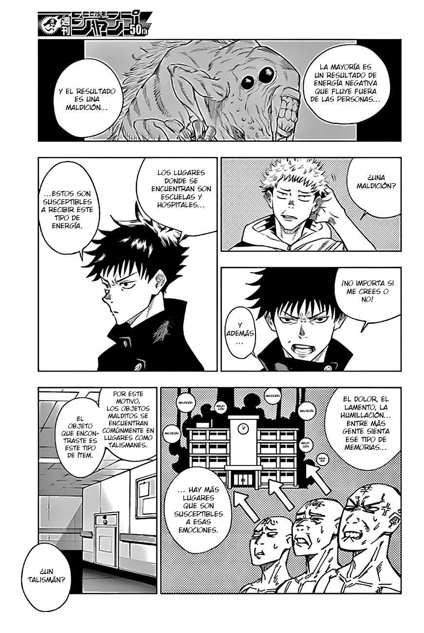 Read Jujutsu Kaisen es Manga Online