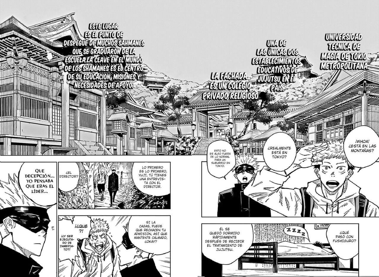Read Jujutsu Kaisen es Manga Online