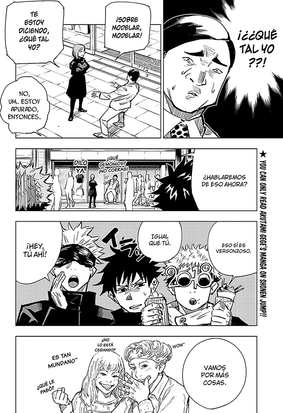 Read Jujutsu Kaisen es Manga Online