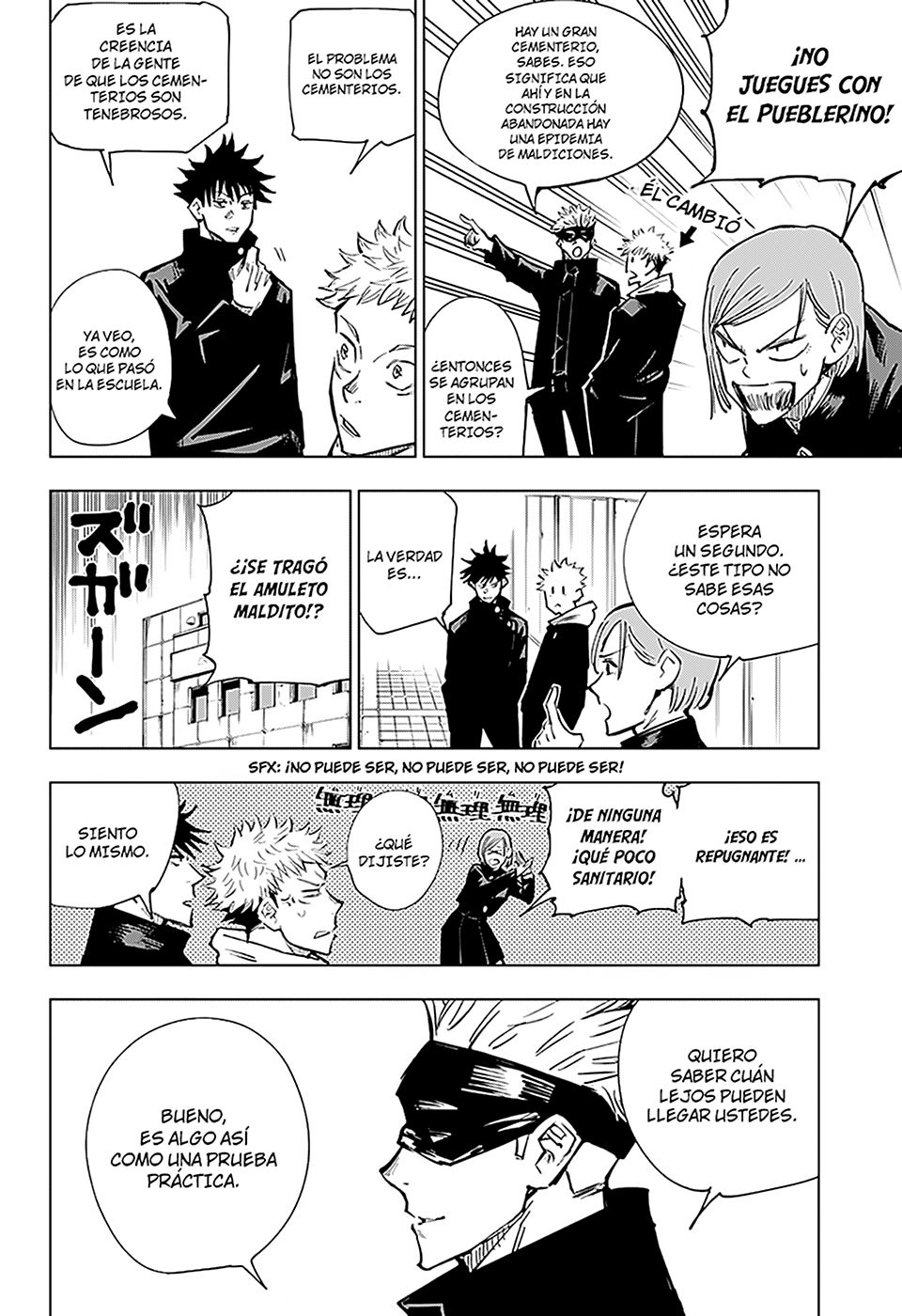 Read Jujutsu Kaisen es Manga Online