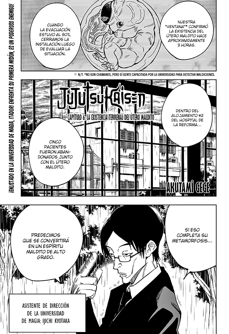 Read Jujutsu Kaisen es Manga Online