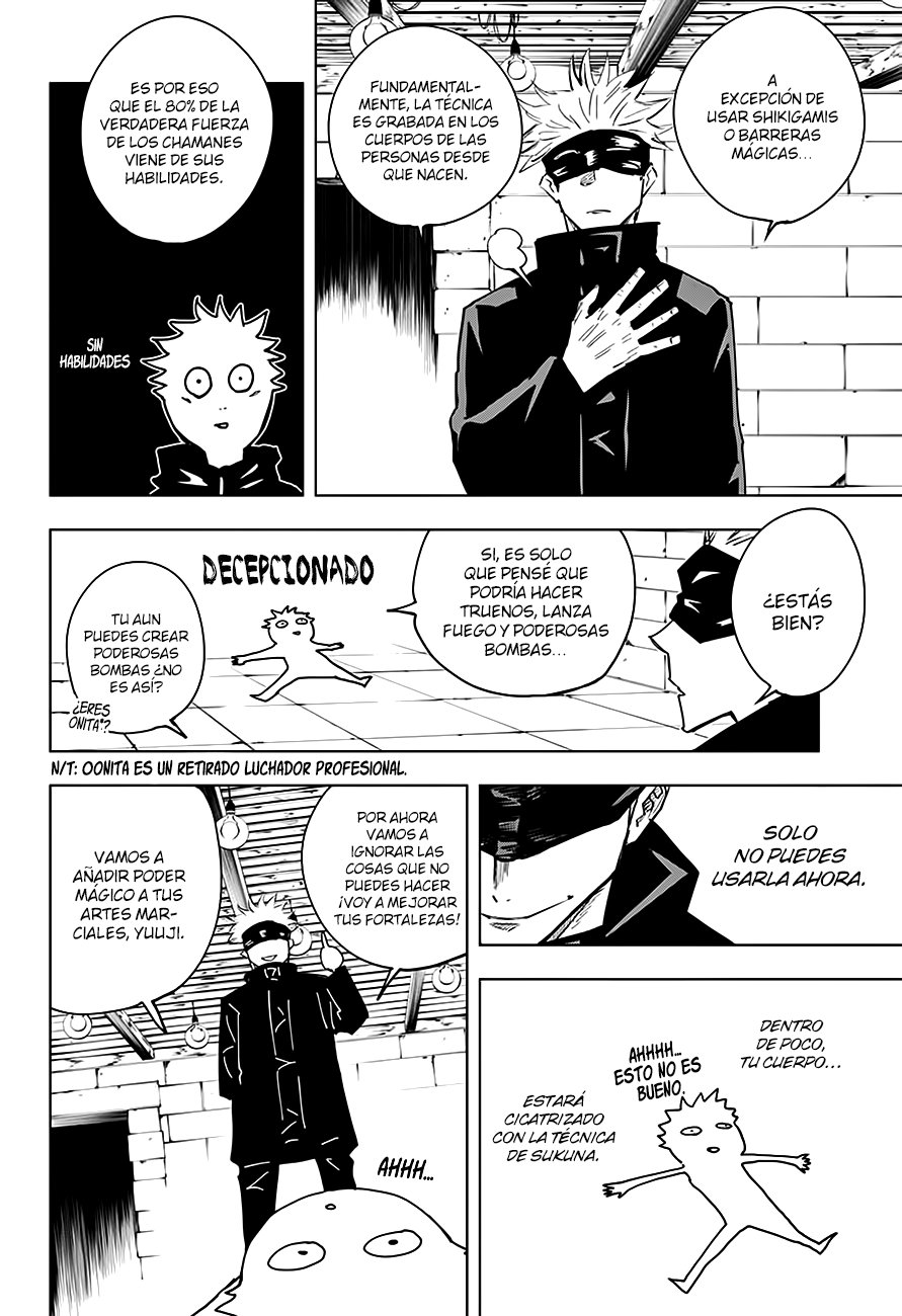 Read Jujutsu Kaisen es Manga Online