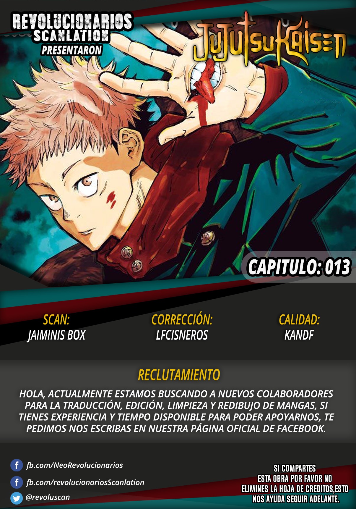 Read Jujutsu Kaisen es Manga Online