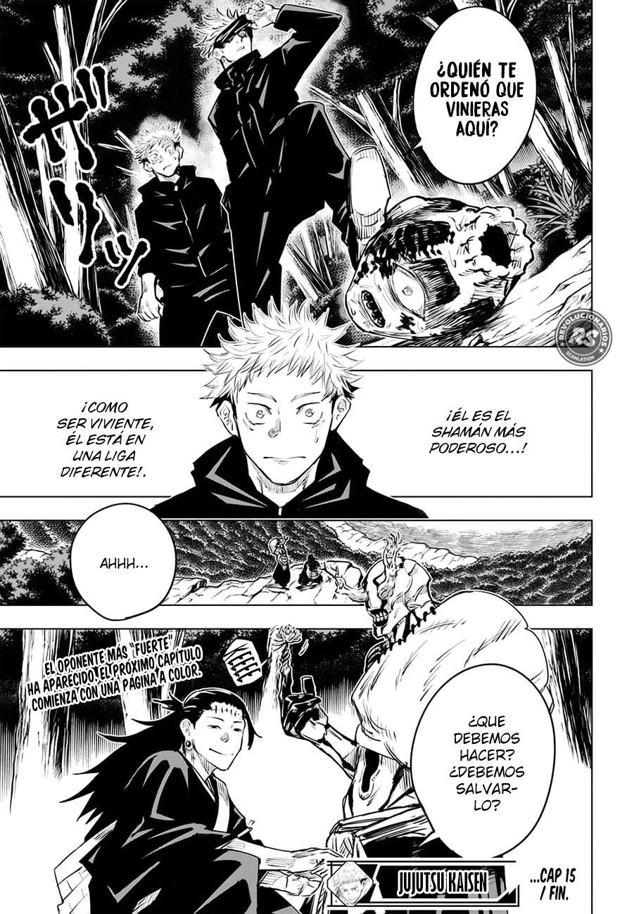 Read Jujutsu Kaisen es Manga Online