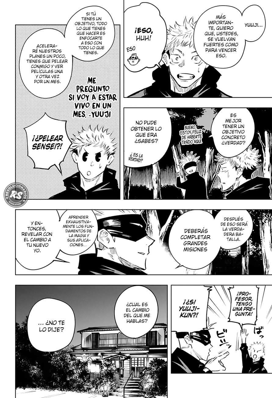 Read Jujutsu Kaisen es Manga Online
