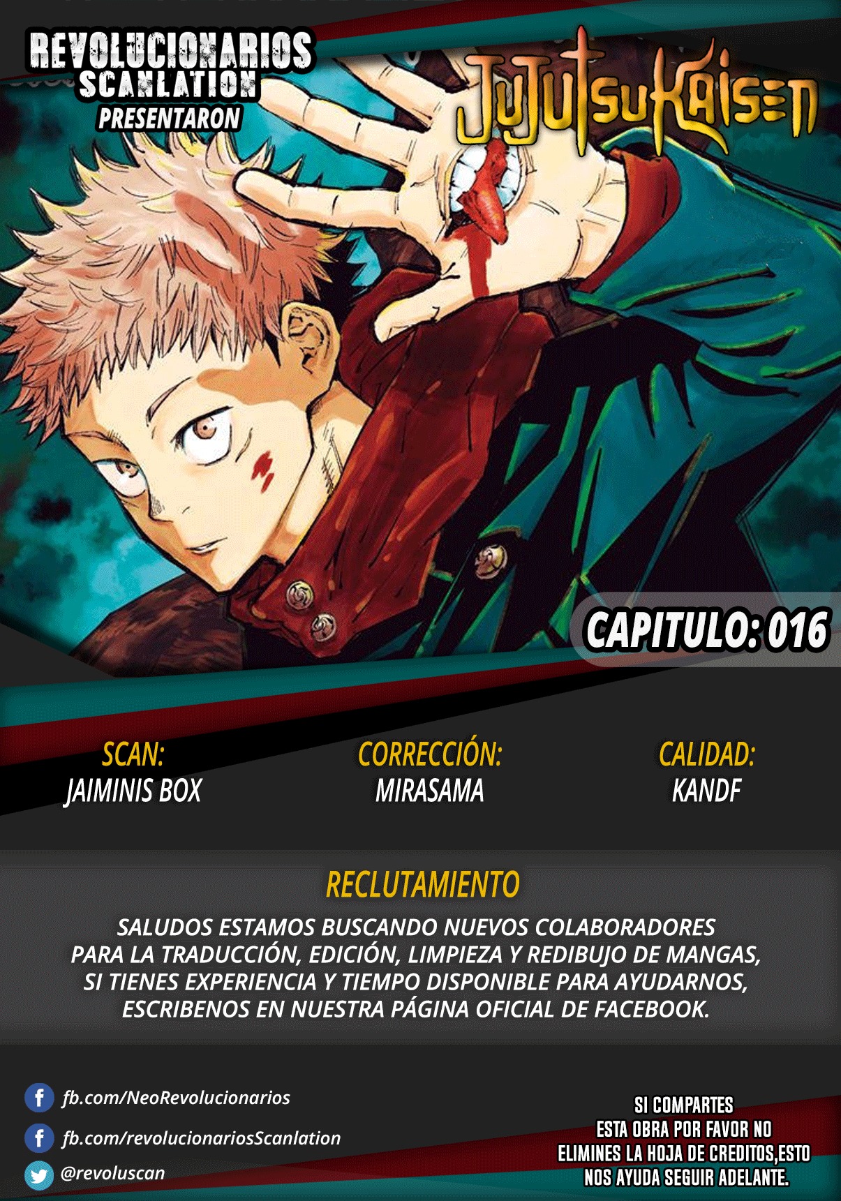 Read Jujutsu Kaisen es Manga Online
