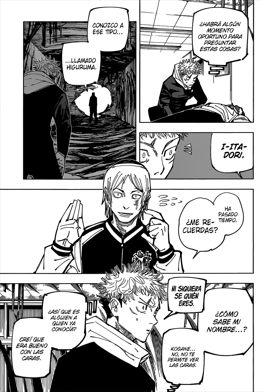 Read Jujutsu Kaisen es Manga Online