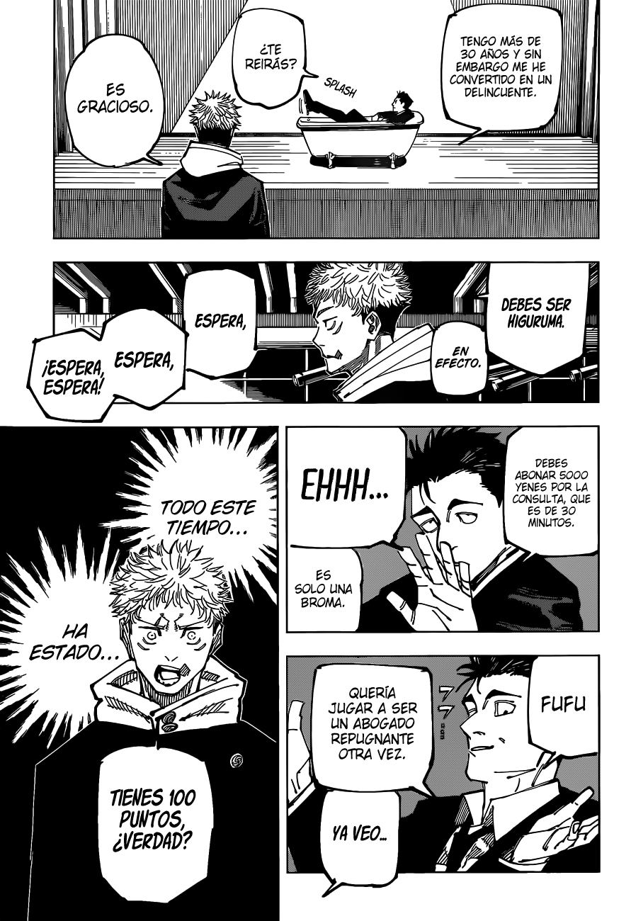 Read Jujutsu Kaisen es Manga Online