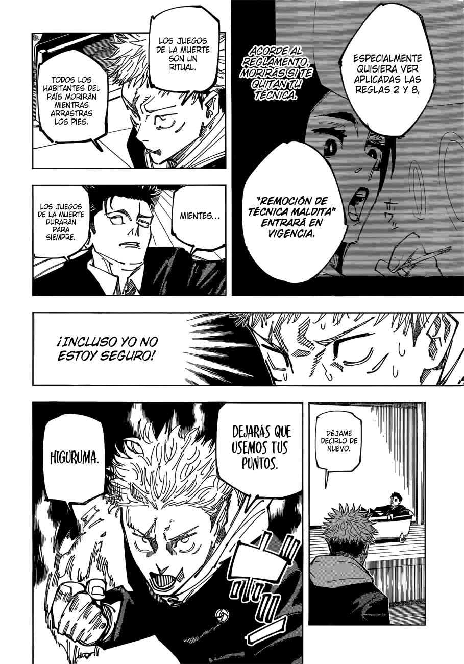 Read Jujutsu Kaisen es Manga Online