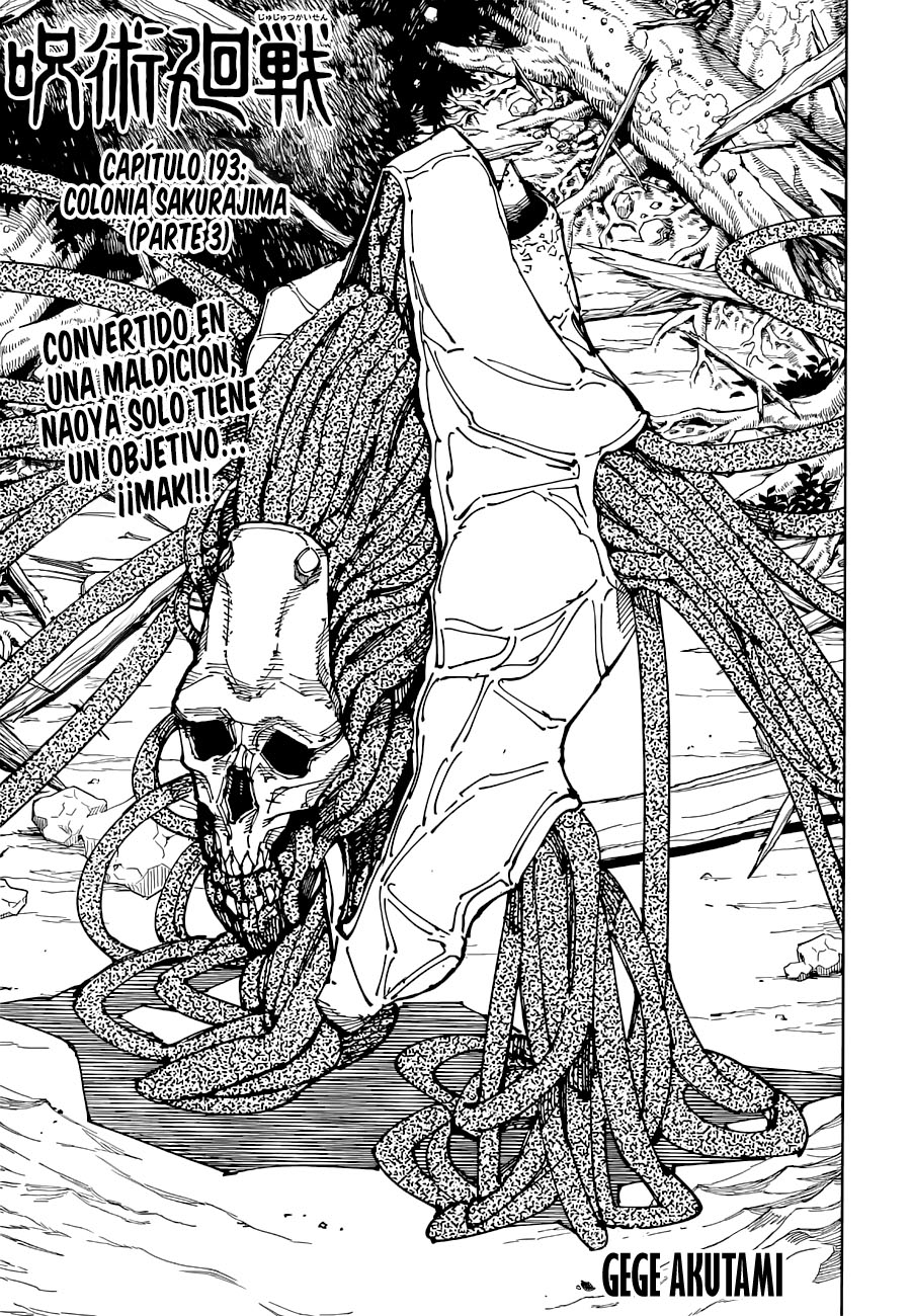 Read Jujutsu Kaisen es Manga Online