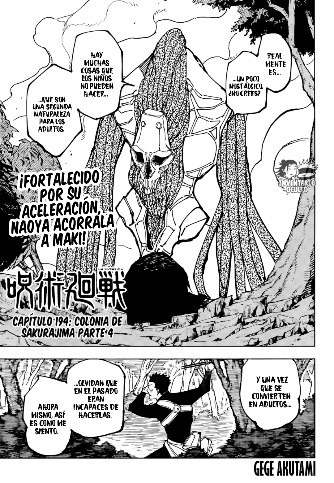 Read Jujutsu Kaisen es Manga Online