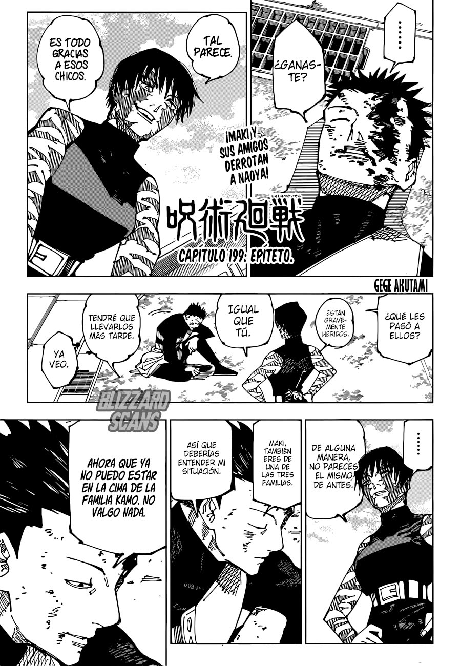 Read Jujutsu Kaisen es Manga Online