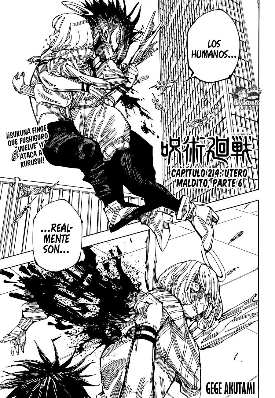 Read Jujutsu Kaisen es Manga Online