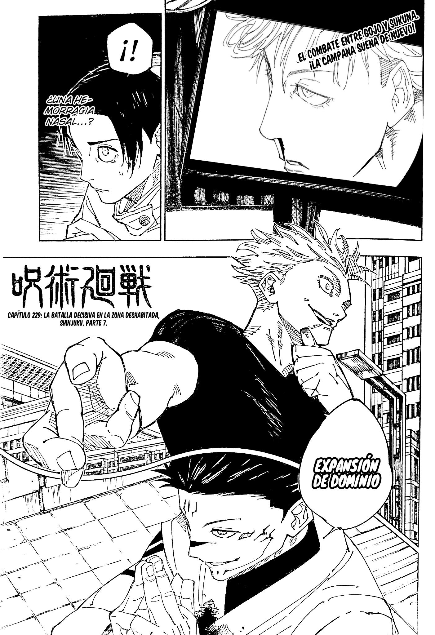 Read Jujutsu Kaisen es Manga Online