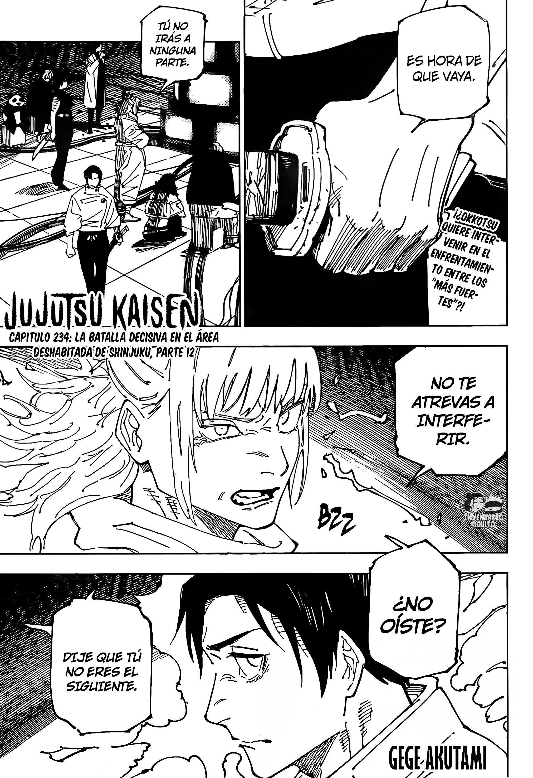 Read Jujutsu Kaisen es Manga Online
