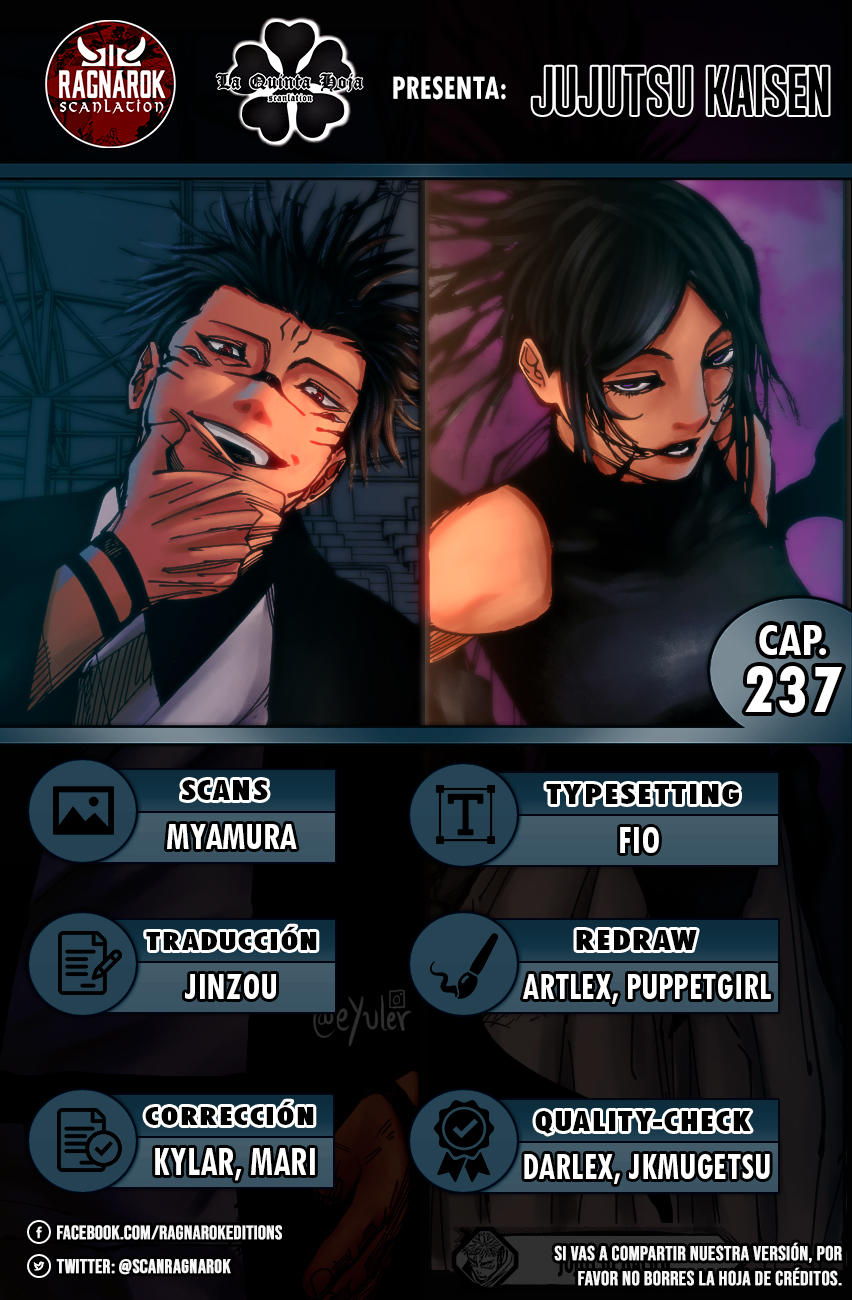 Read Jujutsu Kaisen es Manga Online