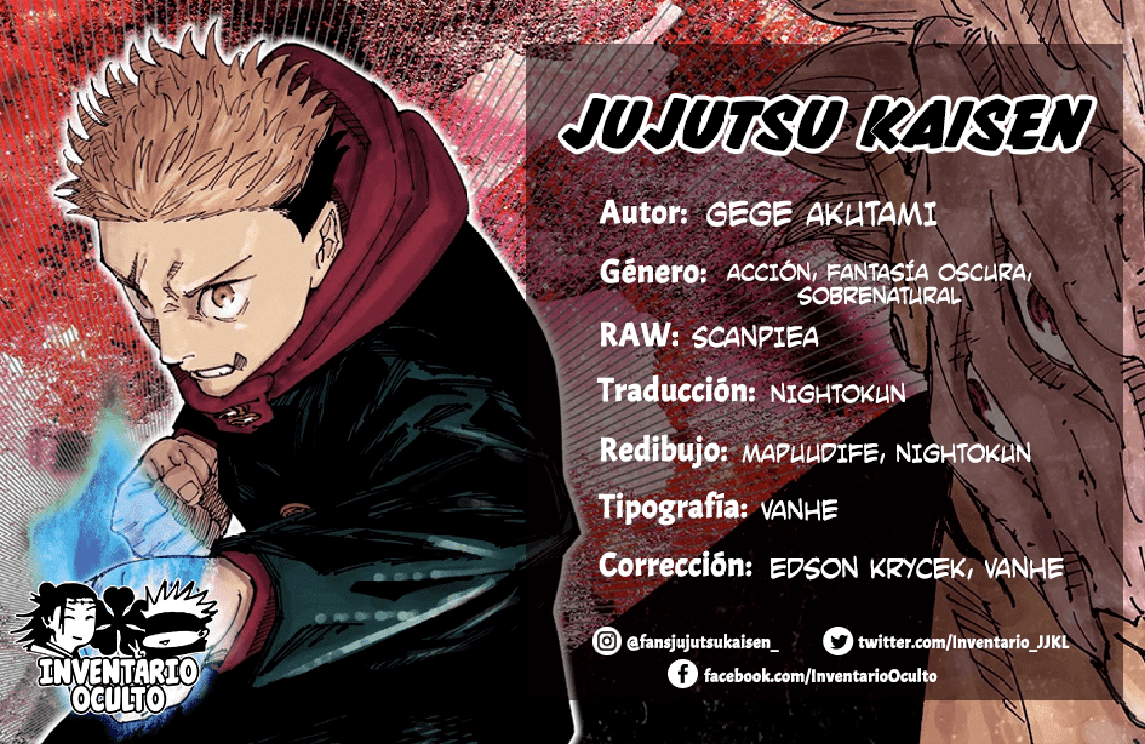 Read Jujutsu Kaisen es Manga Online
