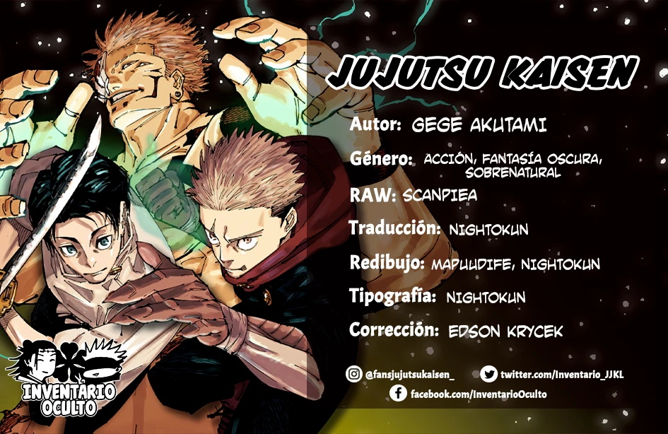Read Jujutsu Kaisen es Manga Online