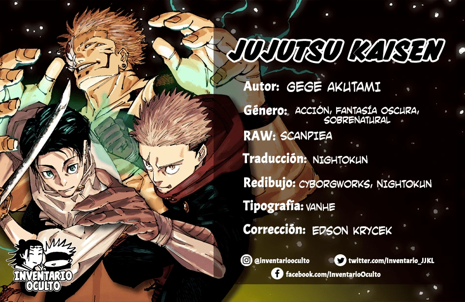 Read Jujutsu Kaisen es Manga Online