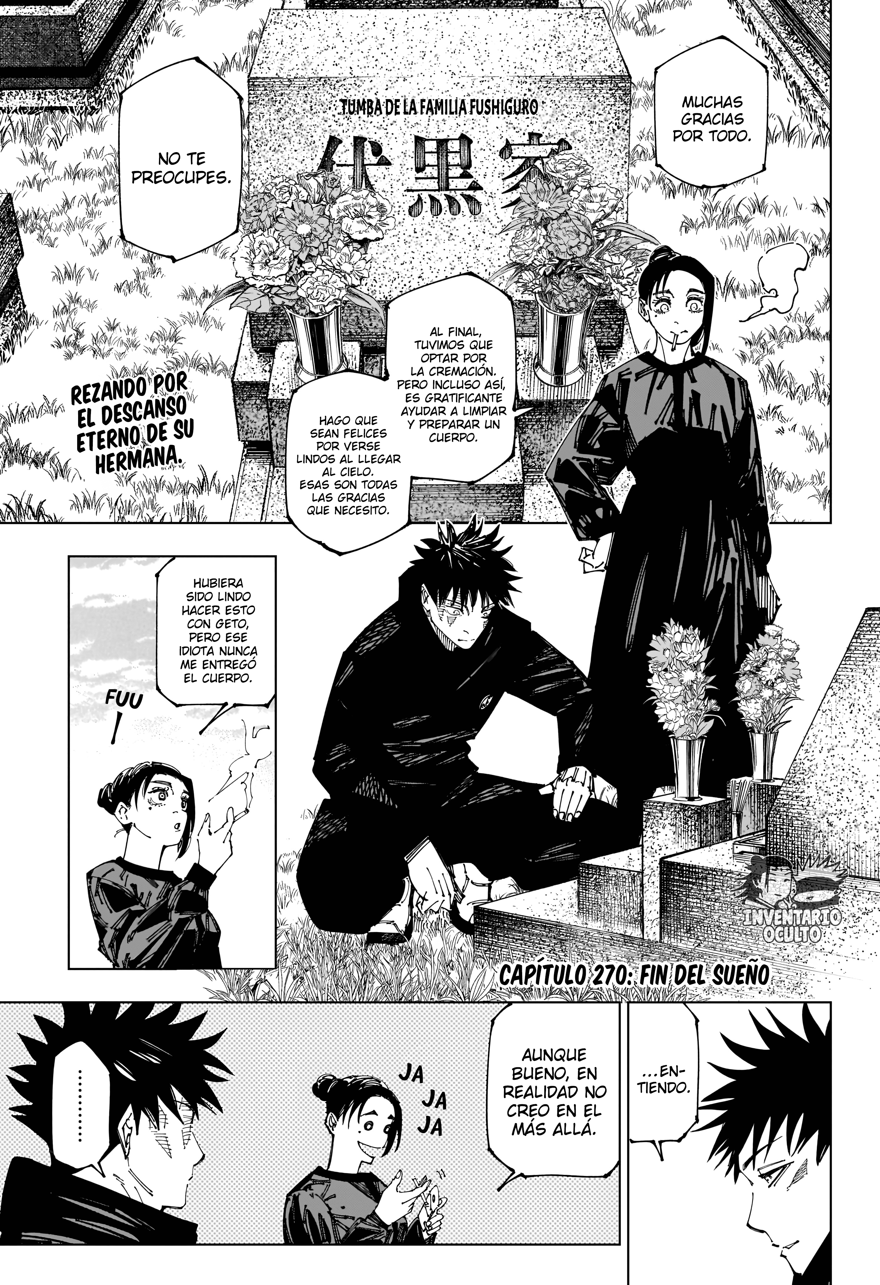Read Jujutsu Kaisen es Manga Online