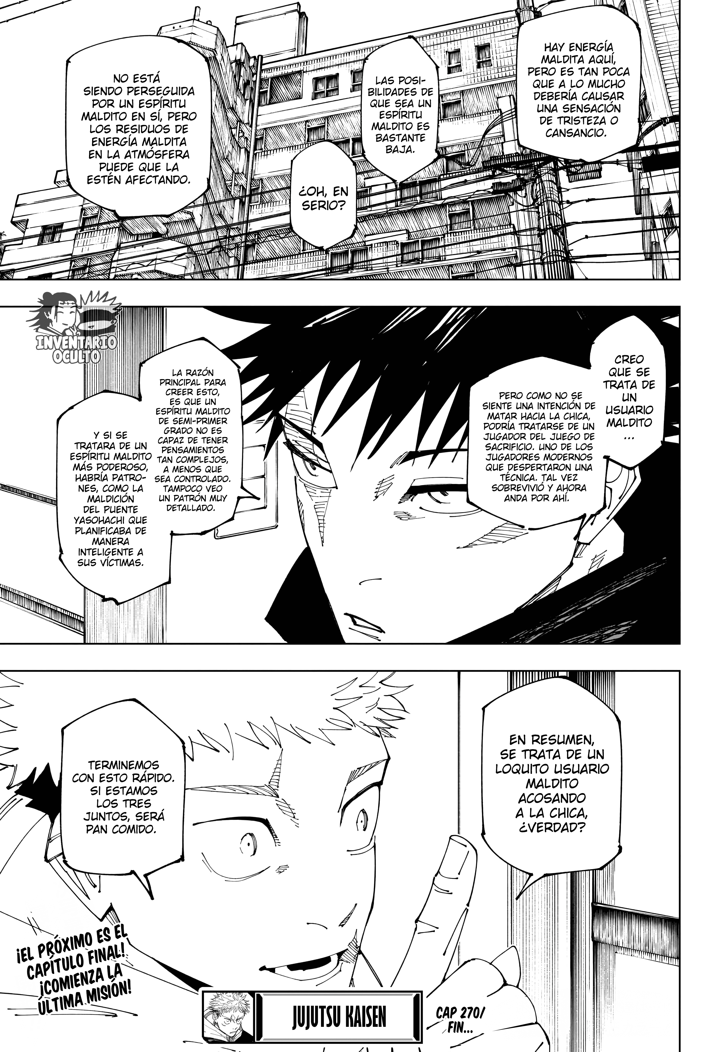 Read Jujutsu Kaisen es Manga Online
