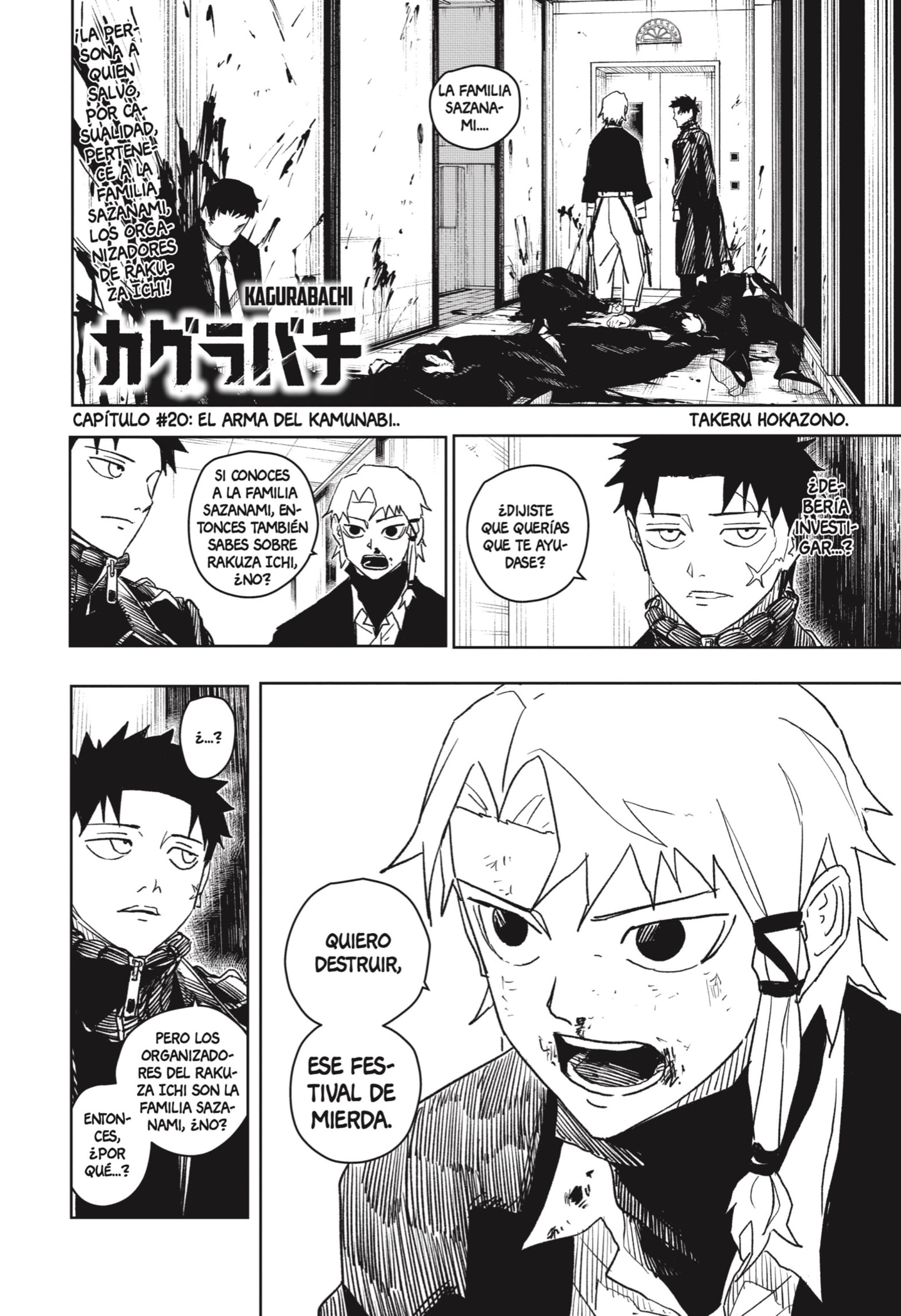 Read Kagurabachi es Manga Online