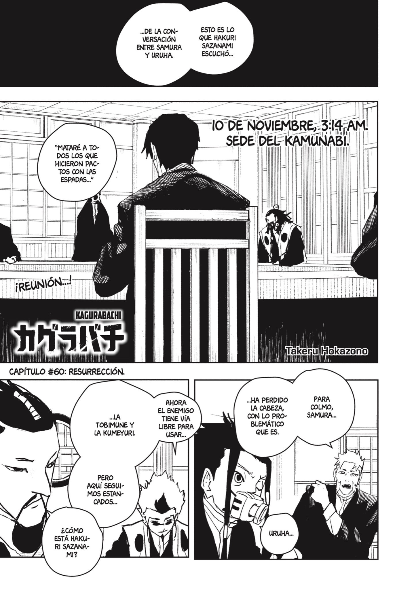 Read Kagurabachi es Manga Online