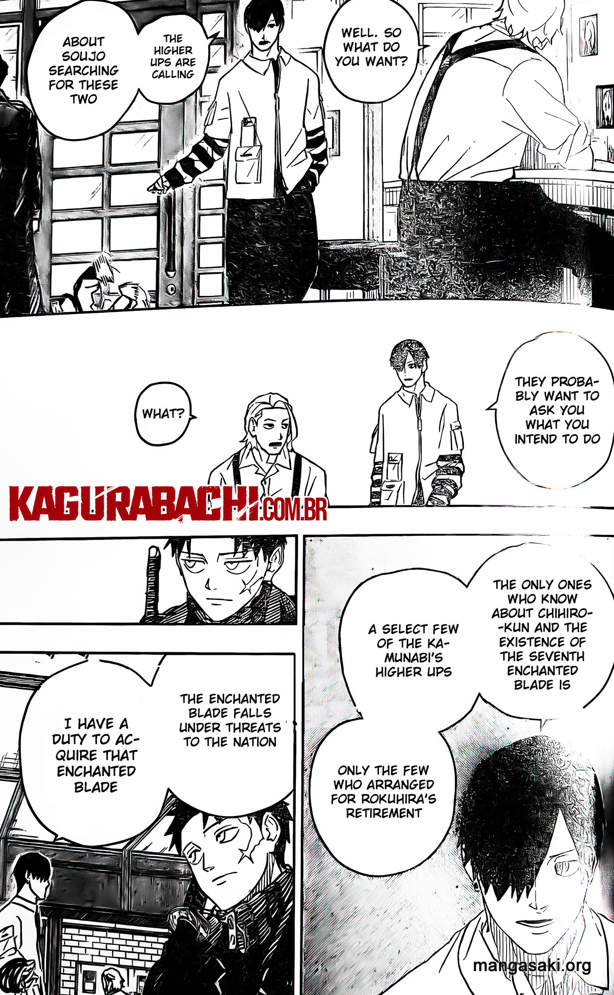 Read Kagurabachi es Manga Online