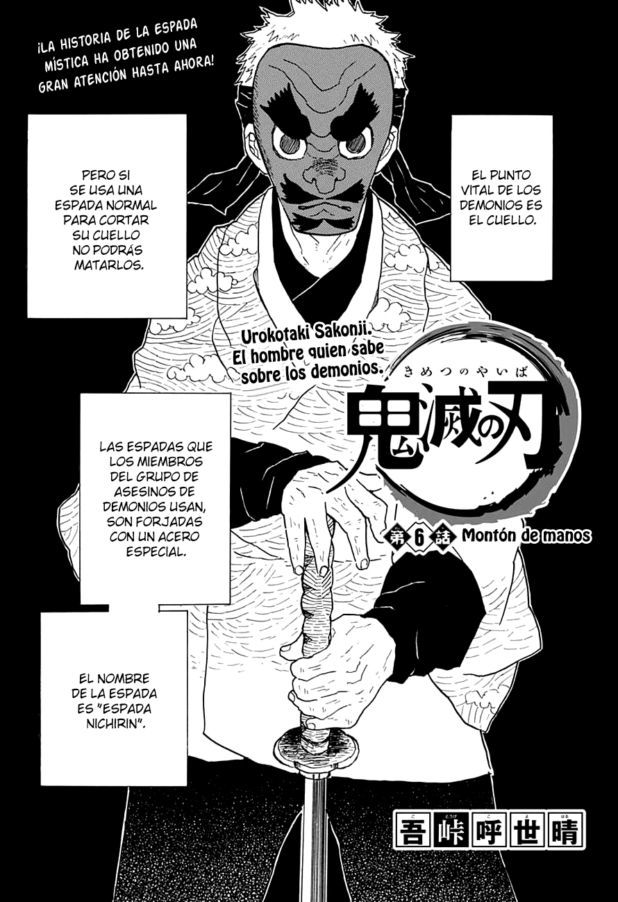 Read Kimetsu no Yaiba es Manga Online