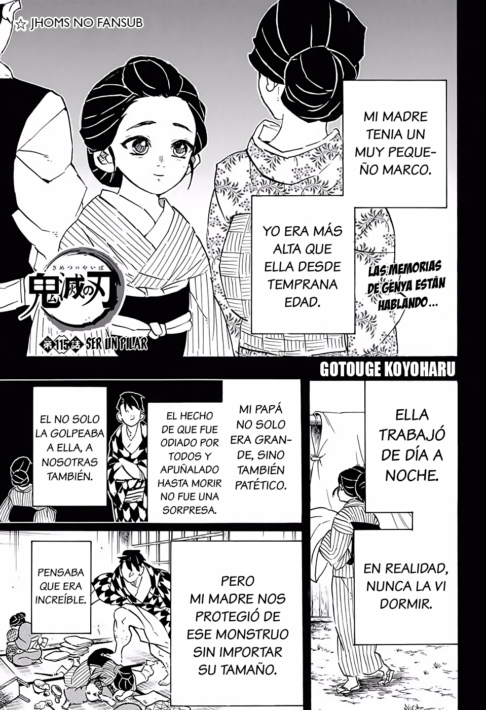 Read Kimetsu no Yaiba es Manga Online
