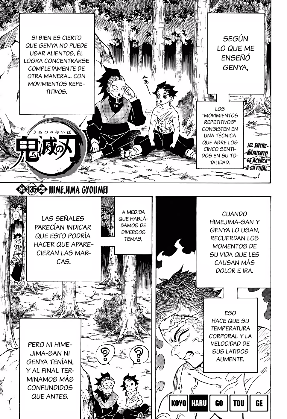 Read Kimetsu no Yaiba es Manga Online