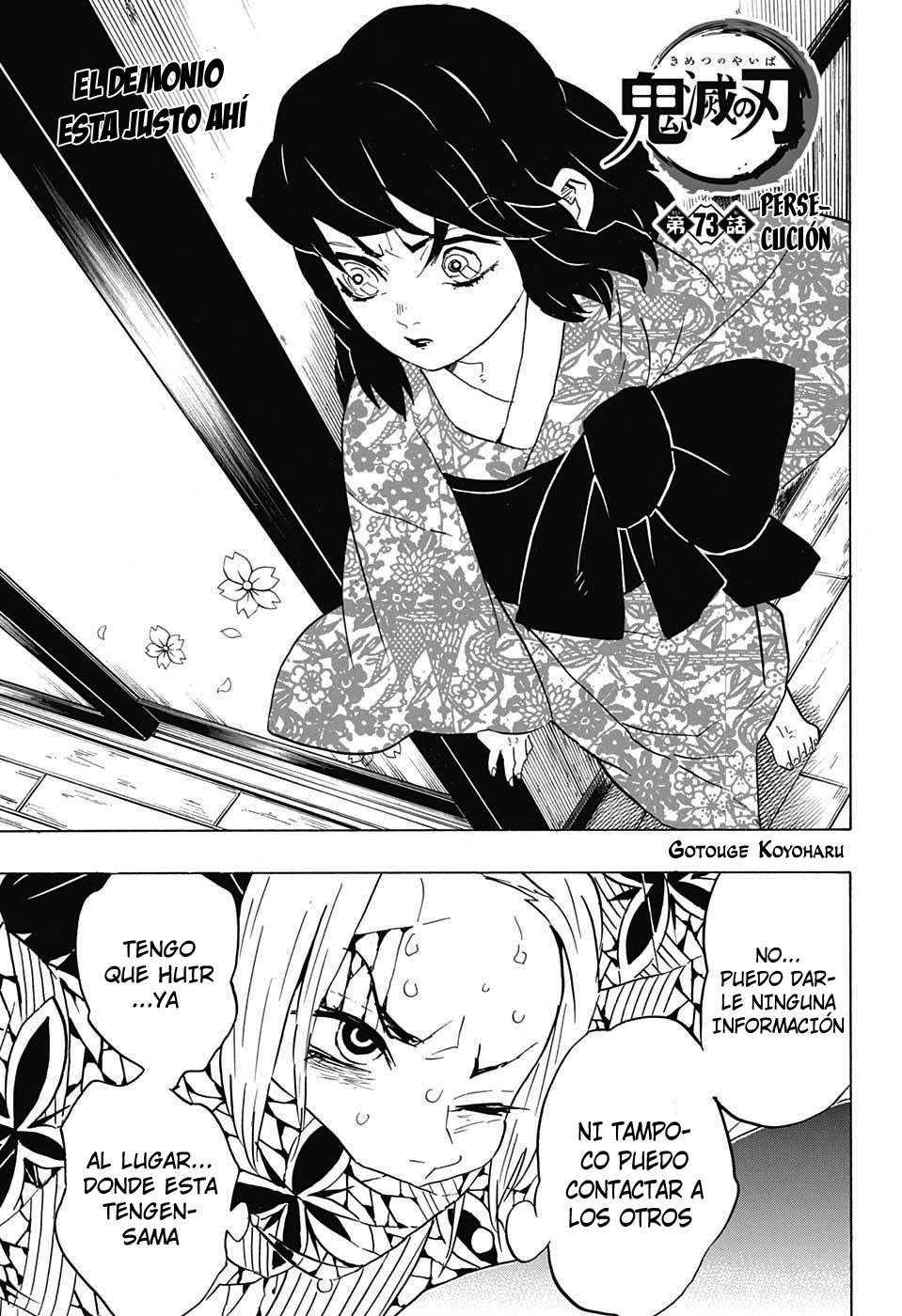 Read Kimetsu no Yaiba es Manga Online