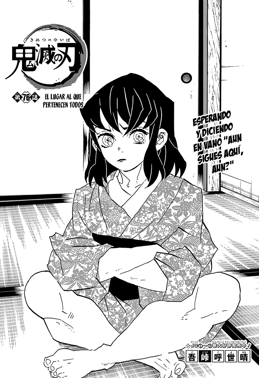 Read Kimetsu no Yaiba es Manga Online