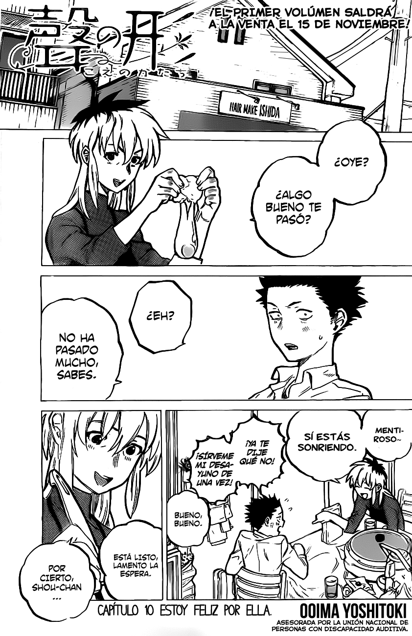 Read Koe no Katachi es Manga Online