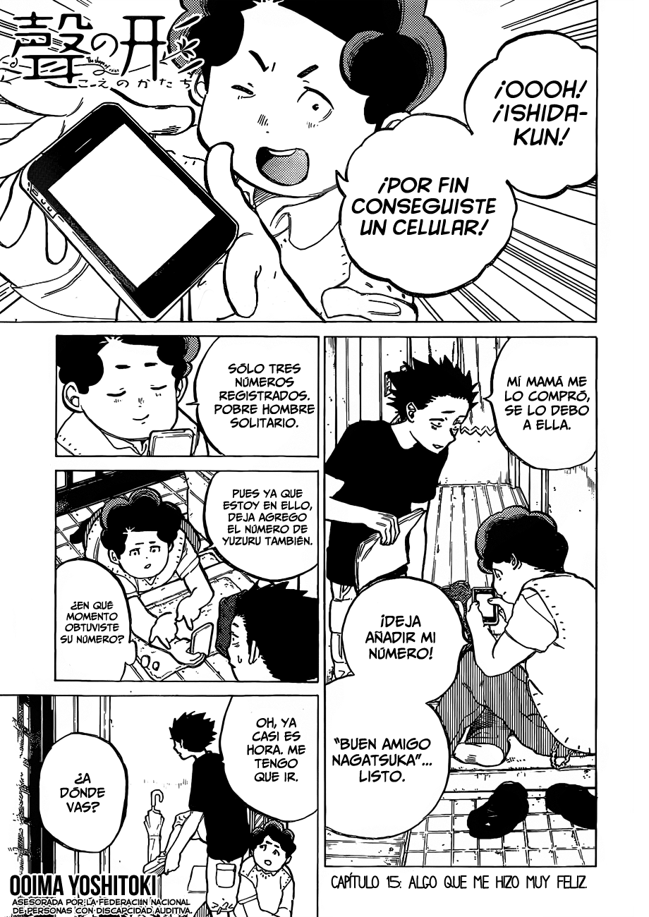 Read Koe no Katachi es Manga Online