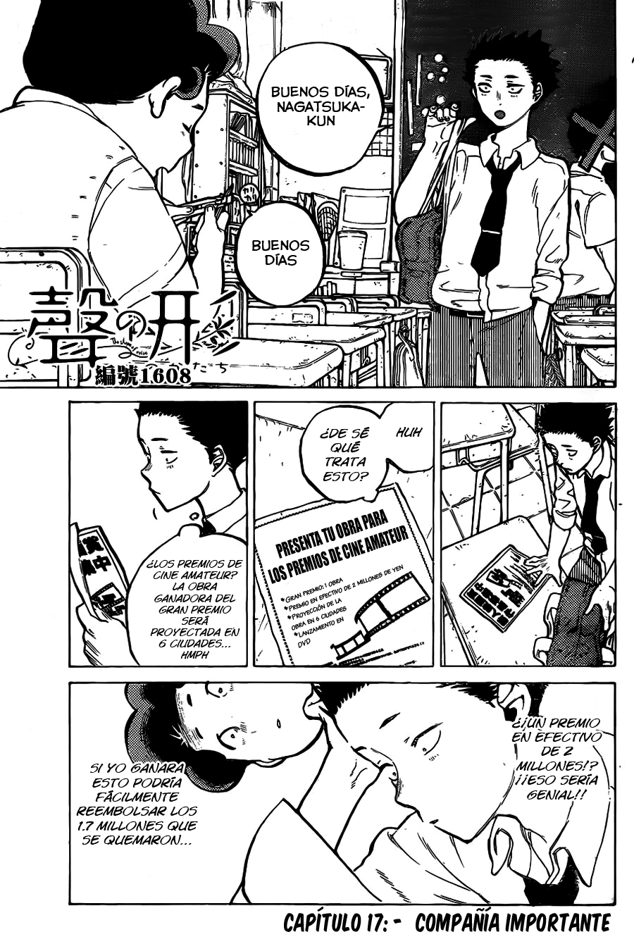 Read Koe no Katachi es Manga Online